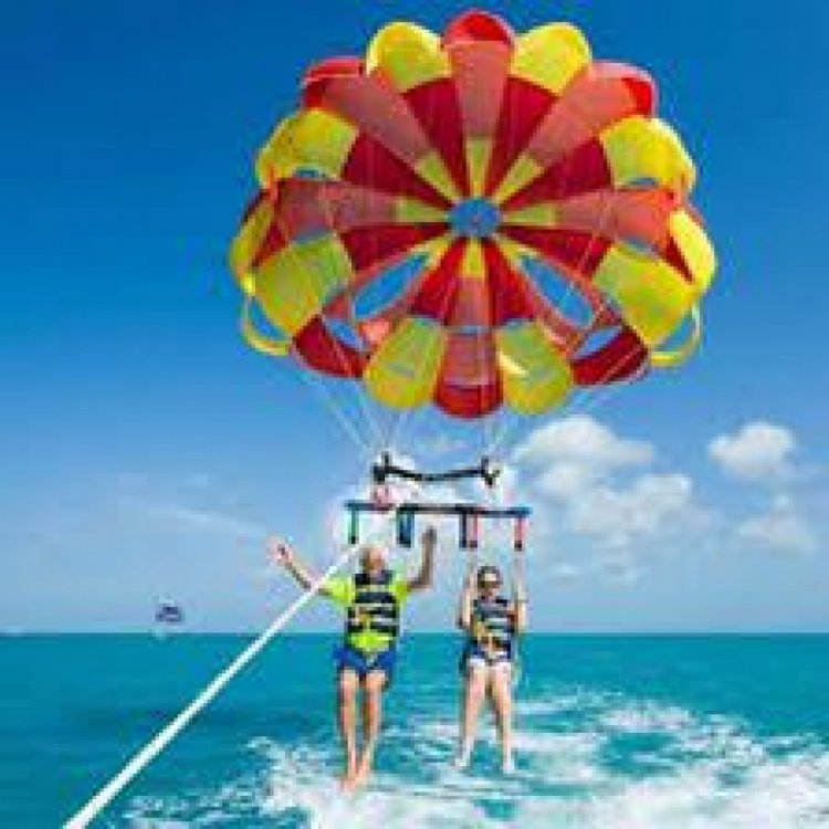 Parasailing in Kariba