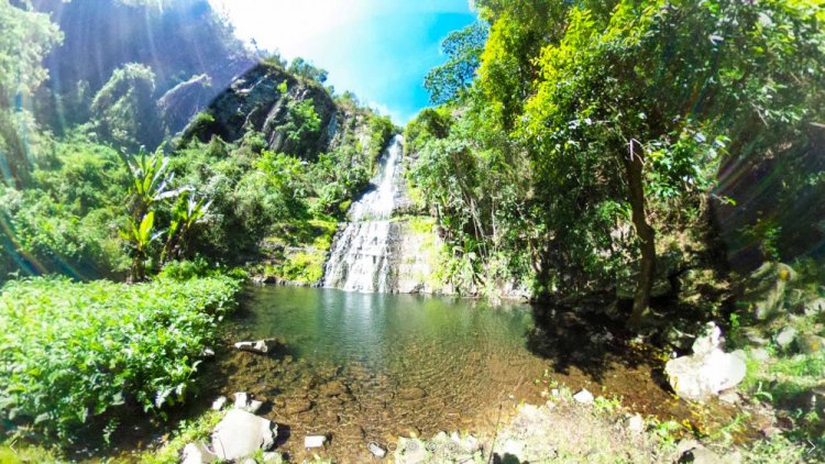 Unveiling the Bridal Veil Falls, Zimbabwe