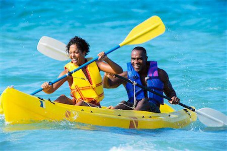 Canoeing in Zimbabwe